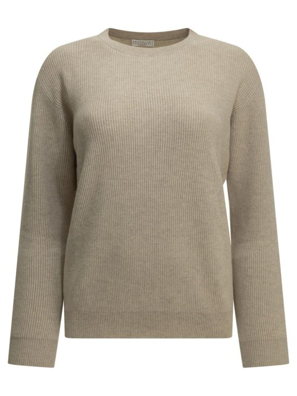 Brunello Cucinelli Cashmere Crew-Neck Sweater Tag Size M Women